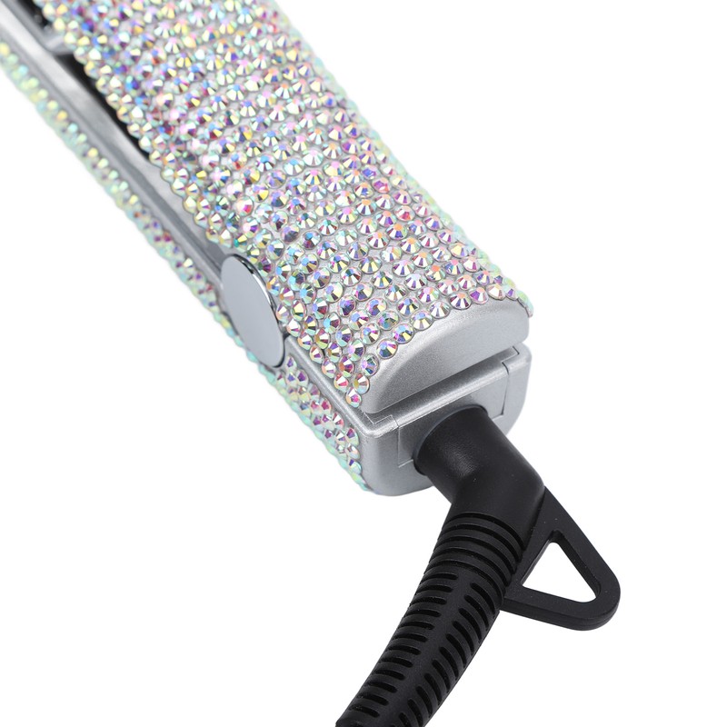150W Hair Straightener Rhinestone Electric 2 in 1 Faster Shape
