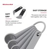 KitchenAid Universal Measuring Spoon Set, 5-Piece, Gray