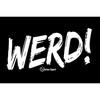 CafePress Werd Oval Sticker Oval Car Bumper Sticker