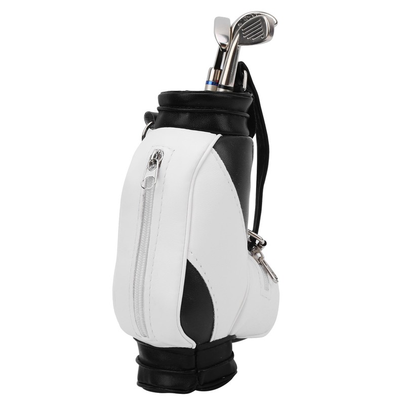 Mini Golf Pens Holder with Pen for Desk Decoration Golf