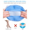 1 Pack Waterproof Lower Leg Cast Cover for Shower and