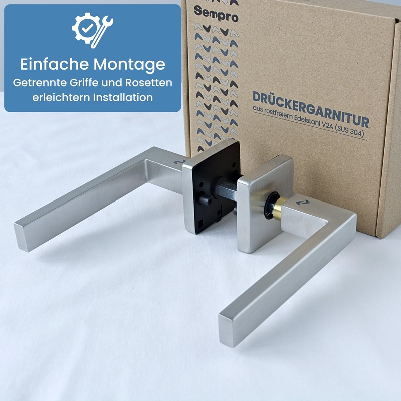 Sempro Xavier Door Handles - Premium Handle Set for Room