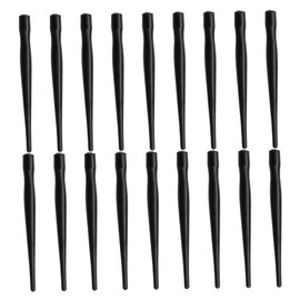 Gatuida 18pcs Black Plastic Calligraphy Dip Pen Holder Versatile Ink Holder for Sketching Painting and Writing Compatible with Multiple Nibs for Schools and Studios