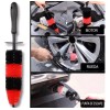 Cepillo Limpiador Rines Motor Cerdas Suaves Largo Flexible