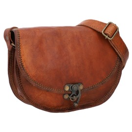 Gusti Handbag Leather – Pink Shoulder Bag Women's Vintage Brown Leather, brown