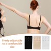 Pack of 12 Bra Extenders, 3 Rows, 2 Hooks, 3