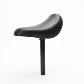 Strider Bike Seat, Bike Saddle for Kids, Comfortable Bicycle Replacement Parts, Seat Cushion for Balance Bikes and Cycling (1PC, Black)