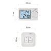 Emos Room Thermostat Manual Wall Thermostat for Heating Systems and