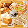 DUBUOZA Non-Stick Bread Toast Mould with Lid 2 Pieces Toast