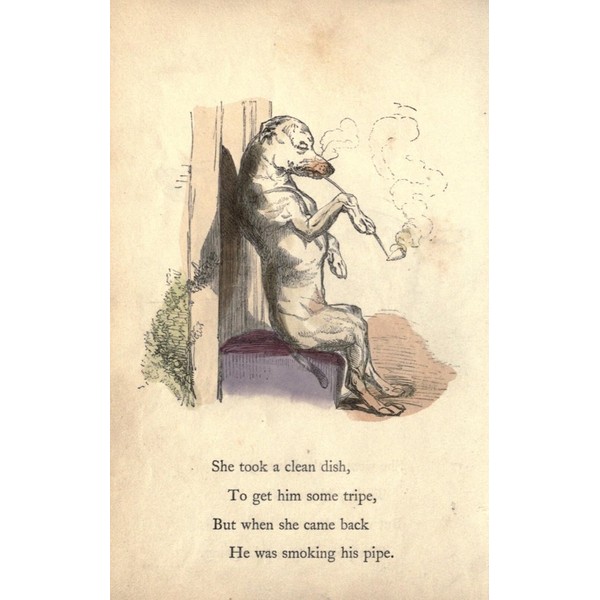 Posterazzi A Treasury of Pleasure Books 1850 Old Mother Hubbard