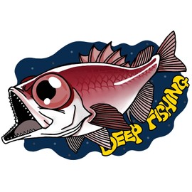 DIA SCALE Fishing Sticker (Kamutsu)