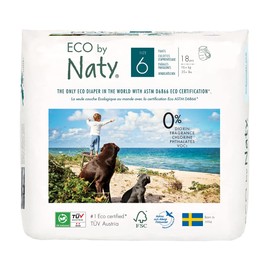 Nature Babycare Size 6 Extra Large Nappy Pants - Pack of 18 Nappy Pants