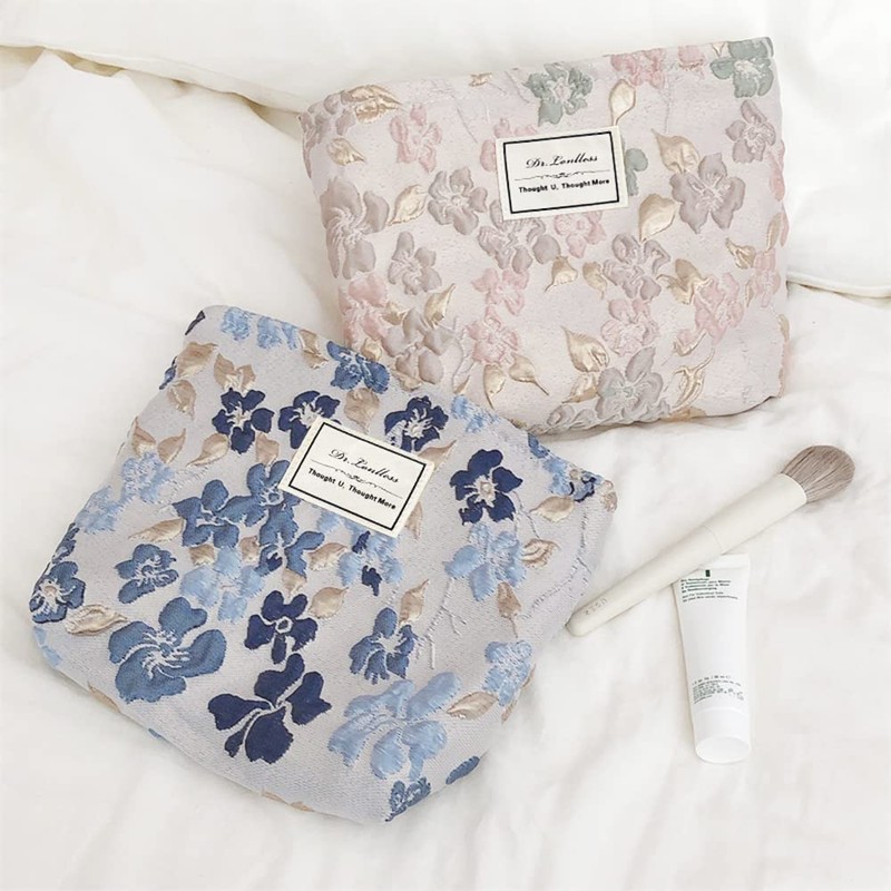 znmeny Women's Makeup Pouch, Cosmetic Pouch, Large Capacity, Cute, Stylish,