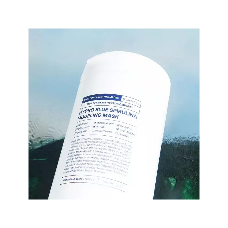 Desangbeureu [데쌍브르]하이드로 블루 스피룰리나 마스크 모델링팩 500g [Desangbre] Hydro Blue
