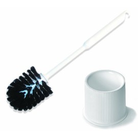 Continental Black Poly Bristle 14" Contoured Bowl Brush w/ Caddy