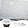 Mipcase Round Air Vent Cover for Air Conditioner Soffit Vent