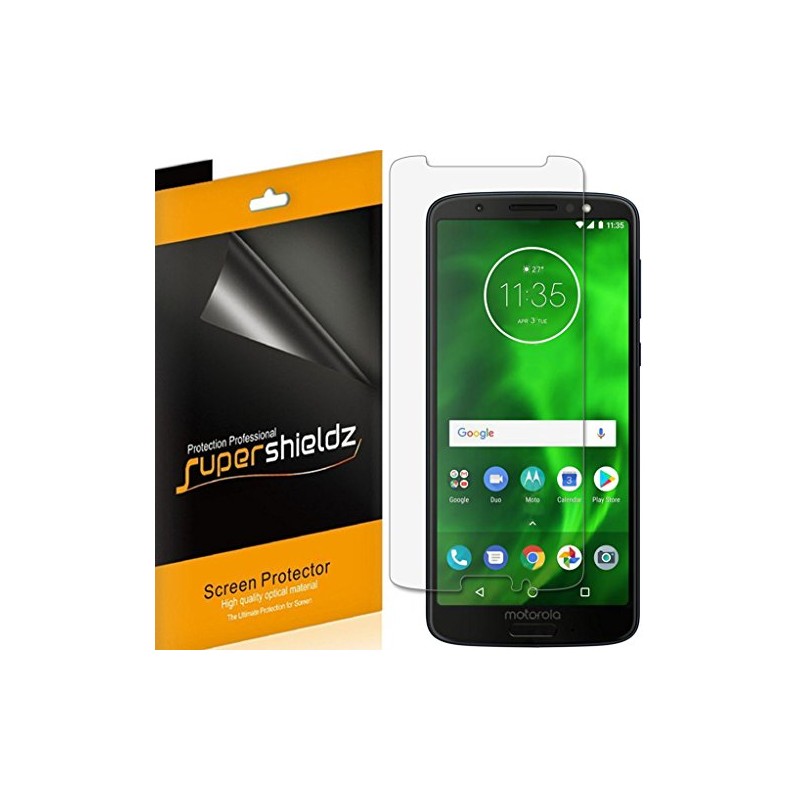 Supershieldz (6 Pack) Designed for Motorola Moto G6 Screen Protector,