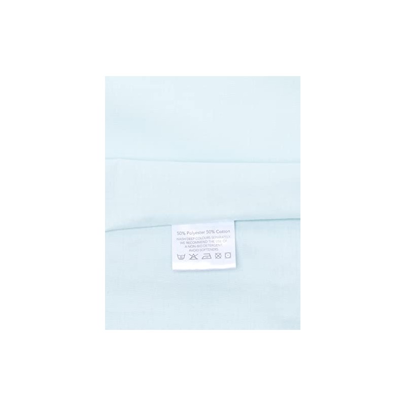 Helena Springfield Plain Dye Percale 50/50 Standard Pillow Case, Polycotton,