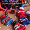 8 Pcs Pom Pom Maker, 4 Sizes Pom Pom Maker