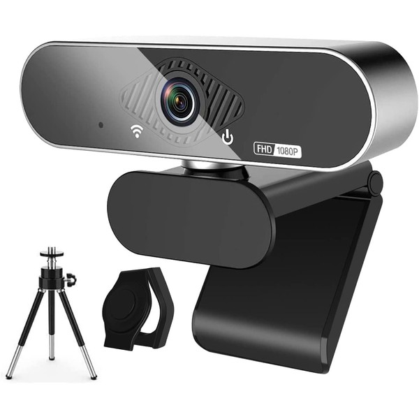 Siottw Webcam for PC, Full HD 1080P Web Camera with