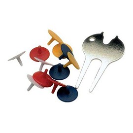 ProActive Sports Divot Tool with 12 Ball Markers