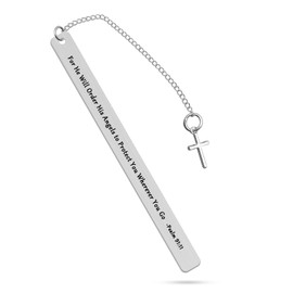 Inspirational Christian Bookmark for Girls Daughter Religious Gifts for Sister Book Lover Reading Lovers Bookworm Bible Verse Gifts Gifts for Baptism Faith Christian Gift Religious Gifts for Women