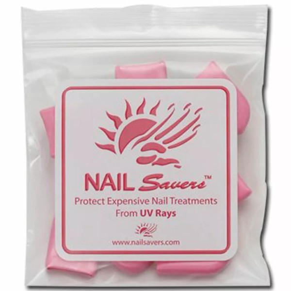 NAIL SAVERS Individual Bag (Contains 10 Finger Tips) protect nails
