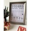 The Little Gem Company - Handmade Newborn Birth Detail Keepsake