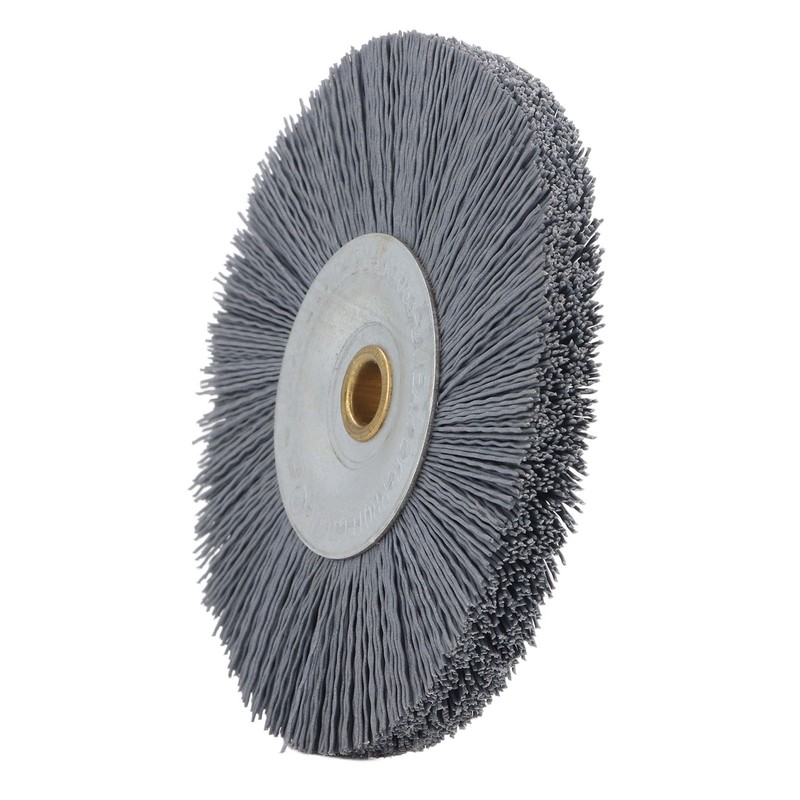 Key Machine Deburring Brush 120mm OD 10mm ID 15mm Thick