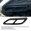 2PCS Exhaust Muffler Tail Pipe Cover Left Right Decorative Tail
