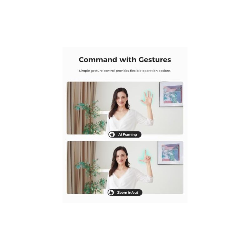 OBSBOT Meet SE con Alimentación Al-Webcam—Ultra HDR, 1080p@100FPS, CMOS de