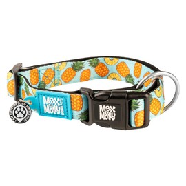 Max & Molly Dog Collar, Puppy Collar with Power Buckle, Fun Style for Small, Medium, Large Dogs & Puppies, Waterproof, Comfortable, Adjustable, Includes Gotcha QR Code Pet ID
