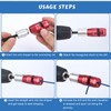 Wire Stripper for Drill, US Standard Electric Wire Stripper Tool
