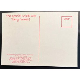 AMERICAN GREETINGS CORP 1983 STRAWBERRY SHORTCAKE THANK YOU POSTCARD - AMERICAN GREETINGS CORP