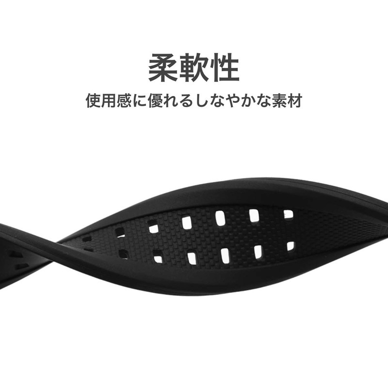 【Luminox ルミノックス純正バンド互換品】 取付幅23mm 時計ベルト ラバーバンド ネイビーシールズ等に 11Straps【バネ棒外しセット】