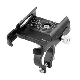 Lecute Base Soporte Celular para Bicicleta Motocicleta Bici Moto Aluminio Extra Fuerte Telefono Porta GPS Montaje Rapido Ajustable 360 Mountian Bike  