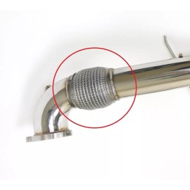 All out Fab Elite series Stainless steel Flex pipe 48mm 1.89 inch