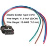 Micarun 5 Pin Rear Tail Lamp Rear Taillight Wiring Harness