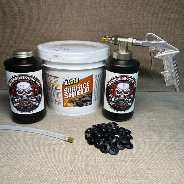 Gallon PB Blaster Surface Shield, with Pro Undercoating Spray Gun,