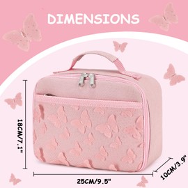 CAMTOP Kids Lunch Box Girls Boys Insulated Bag Reusable Lunch Containers Kit for School Travel Thermal Meal Boxs