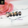 Flower Road Only Handmade Nail Tips - Long Coffin /