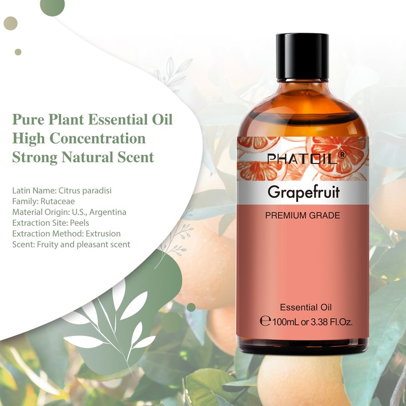PHATOIL Grapefruit 100ml Essential Oil Essential Oil Aroma Oil Gift