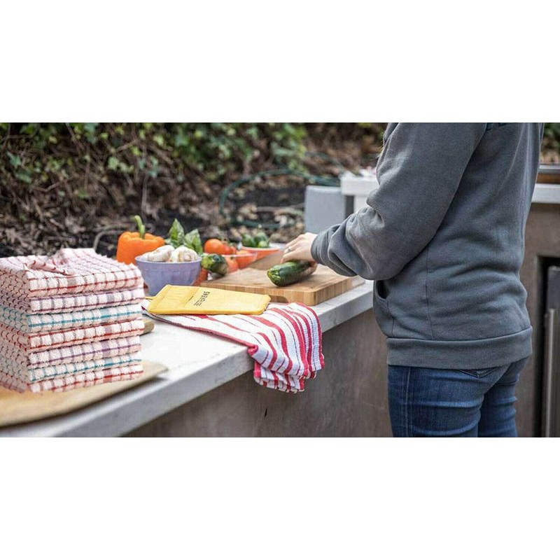 MAS International Vintage Kitchen Terry Tea Towels, 100% Cotton Pack