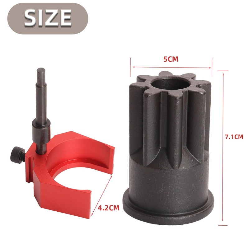 J-42083 Automatic Timing Pin+9U-7227 Injector Height Adjustment Tool+9S-9082 Engine Barring