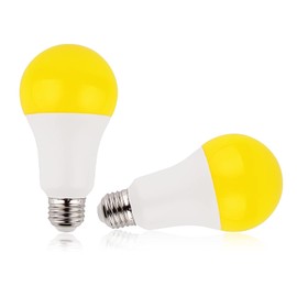 U4GLORY Amber LED Yellow Light Bulb - A21 E26 Medium Base 15W(100W Equivalent) 1500Lm, 2200K Soft Amber Glow Led Bulbs Perfect for Outdoor, Indoor, Ranch, Porch, Patio, Garden