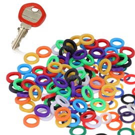 SAIIURV 100 Stück Silikon Schlüsselkappen Bunte Schlüsselkapp