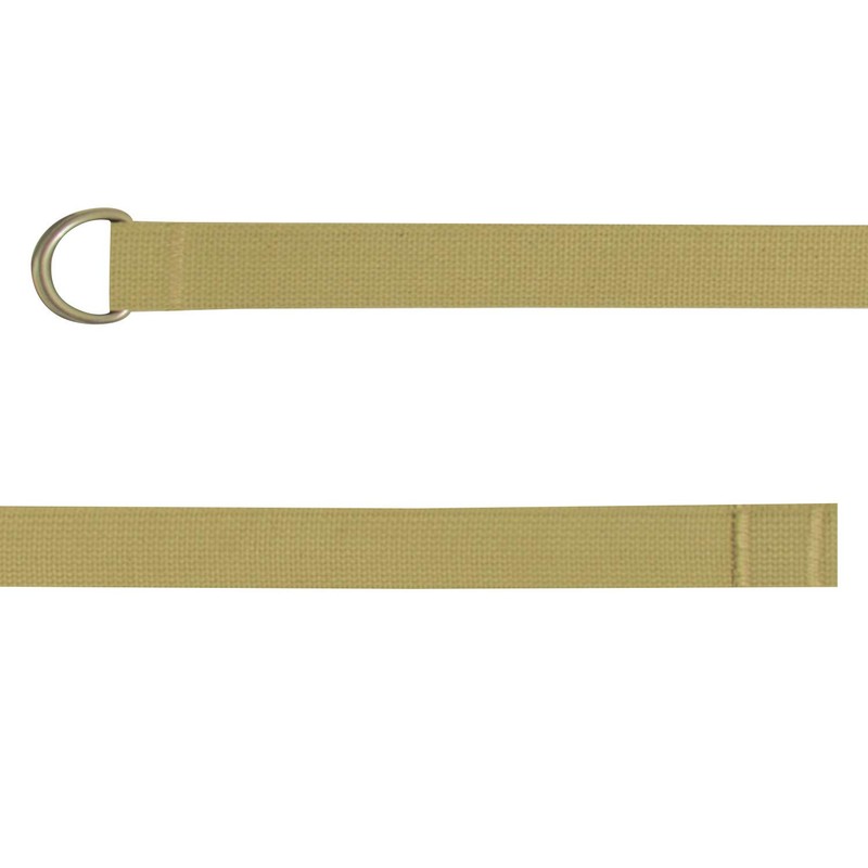 Military Belt - D-Ring Expedition, Khaki, Medium