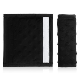 Shimmeroo 2PCS Shoulder Strap Pad Strap Cushion for Arm Sling Universal Replacement Shoulder Pads for Elbow Wrist Plate Carrier Shoulders Pads Arm Sling Pad for Crossbody Bag(Black)