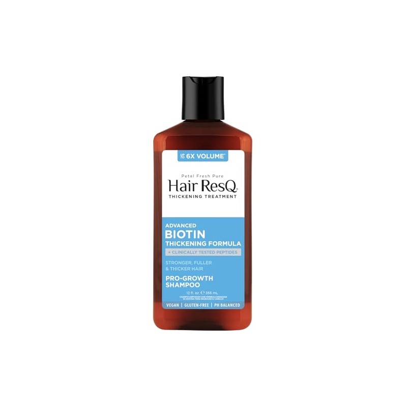 Petal Fresh Organic Eco-Elements Hair Thickening Shampoo, 12 Fluid Ounce