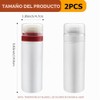 Botellas Dispensadoras Polvo Sueltas Vacías Portátiles Viaje Estuche Soplo Talco